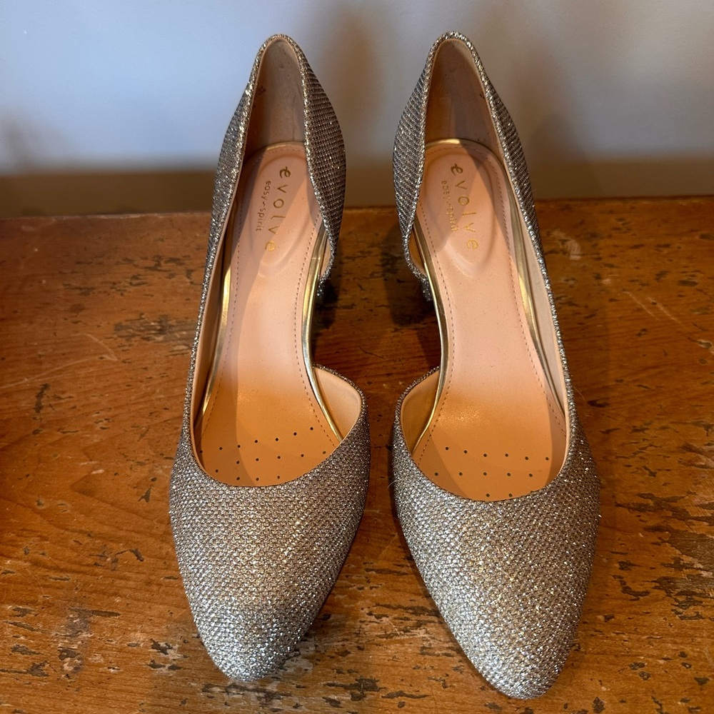 Easy Spirit Women's Gold Heels